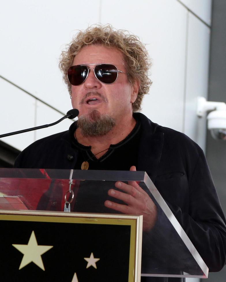 LOS ANGELES   FEB 10 - Sammy Hagger at the Adam Levine Hollywood Walk of Fame Star Ceremony at Musicians Institute on February 10, 2017 in Los Angeles, CA photo