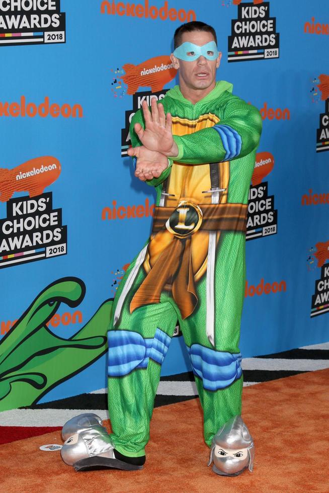 los angeles 24 de marzo - john cena en los premios kid s choice 2018 en el foro el 24 de marzo de 2018 en inglewood, ca foto