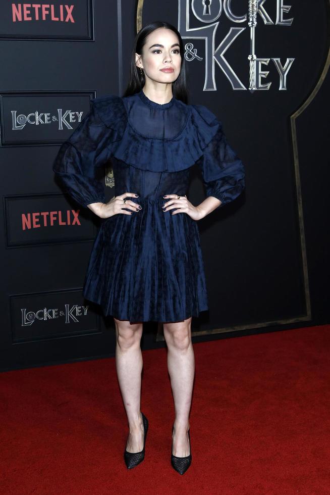 LOS ANGELES  FEB 5 - Genevieve Kang at the Locke and Key Series Premiere Screening at the Egyptian Theater on February 5, 2020 in Los Angeles, CA photo
