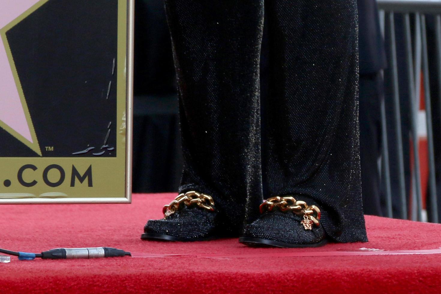 LOS ANGELES  NOV 8 - Missy Elliott Shoe Detail at the Missy Elliott Star Ceremony on the Hollywood Walk of Fame on November 8, 2021 in Los Angeles, CA photo