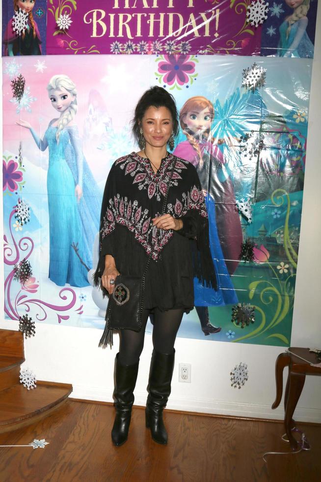 LOS ANGELES NOV 26 - Kelly Hu at the Amelie Bailey 2nd Birthday Party at Private Residence on November 26, 2017 in Studio City, CA photo