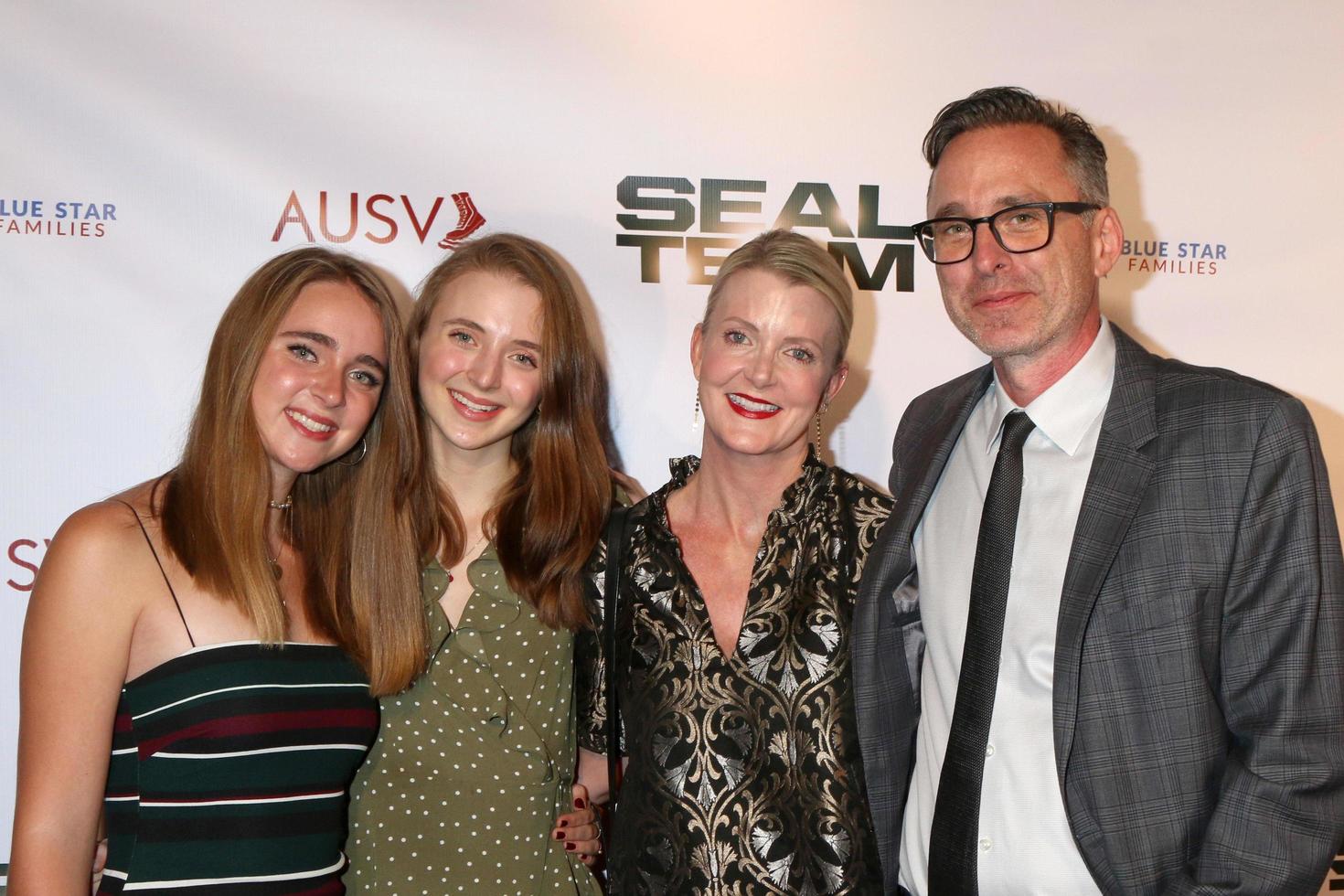 LOS ANGELES SEP 26 - John Glenn, family at the Seal Team Season 2 Premiere Screening at the American Legion Post 43 on September 26, 2018 in Los Angeles, CA photo