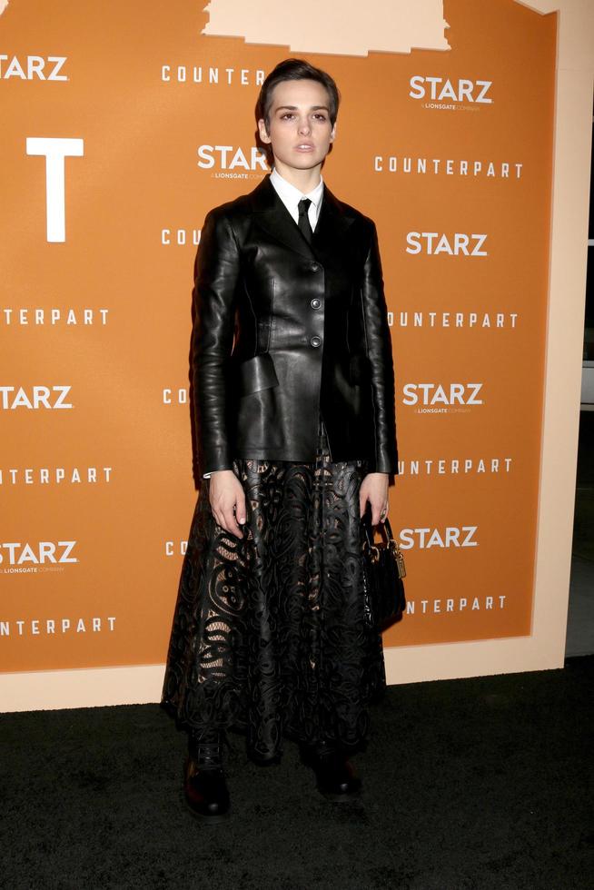 LOS ANGELES   DEC 3 - Sara Serraiocco at the Counterpoint Season 2 Premiere at the ArcLight Hollywood on December 3, 2018 in Los Angeles, CA photo