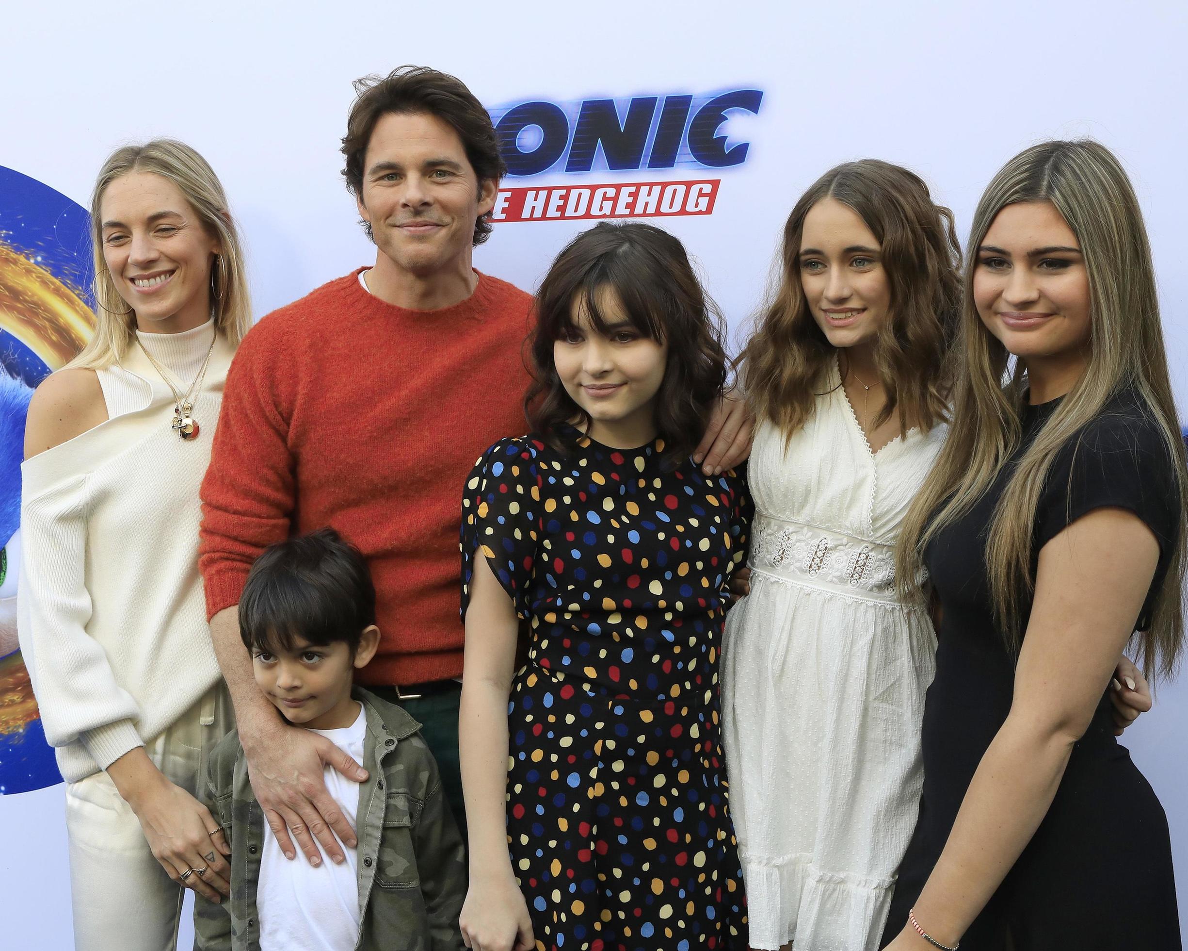 James Marsden And Family