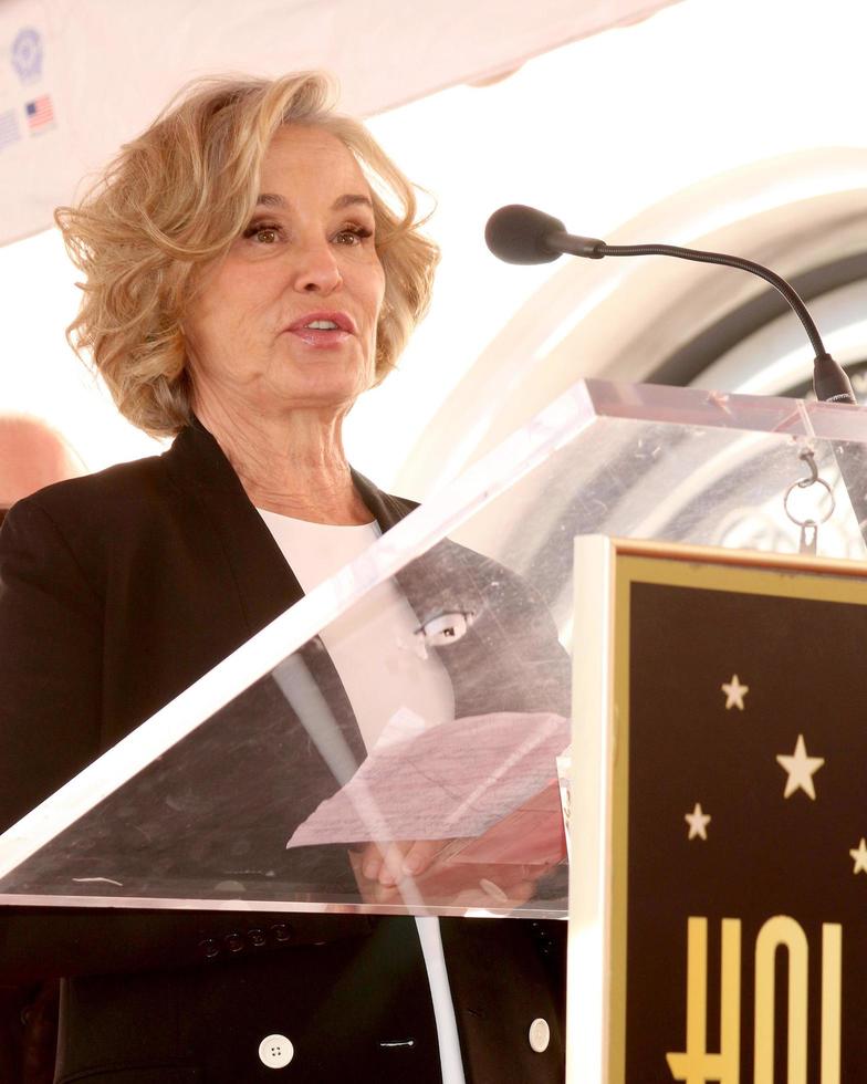 LOS ANGELES DEC 4 - Jessica Lange at the Ryan Murphy Star Ceremony on the Hollywood Walk of Fame on December 4, 2018 in Los Angeles, CA photo