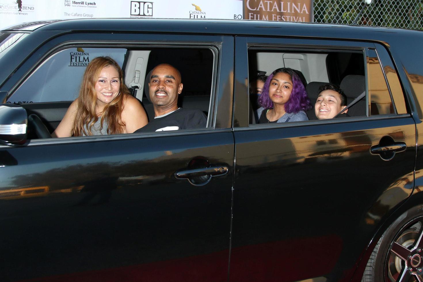 LOS ANGELES  SEP 25 - Guests at the Catalina Film Festival Drive Thru Red Carpet, Friday at the Scottish Rite Event Center on September 25, 2020 in Long Beach, CA photo