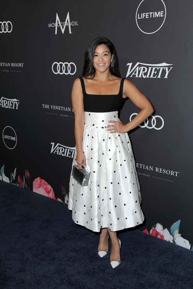 LOS ANGELES - OCT 12 Gina Rodriguez at the Varietys Power Of Women Los