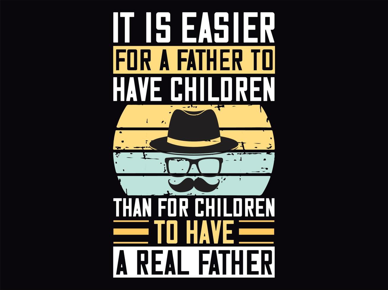 Dad t-shirt design vector file