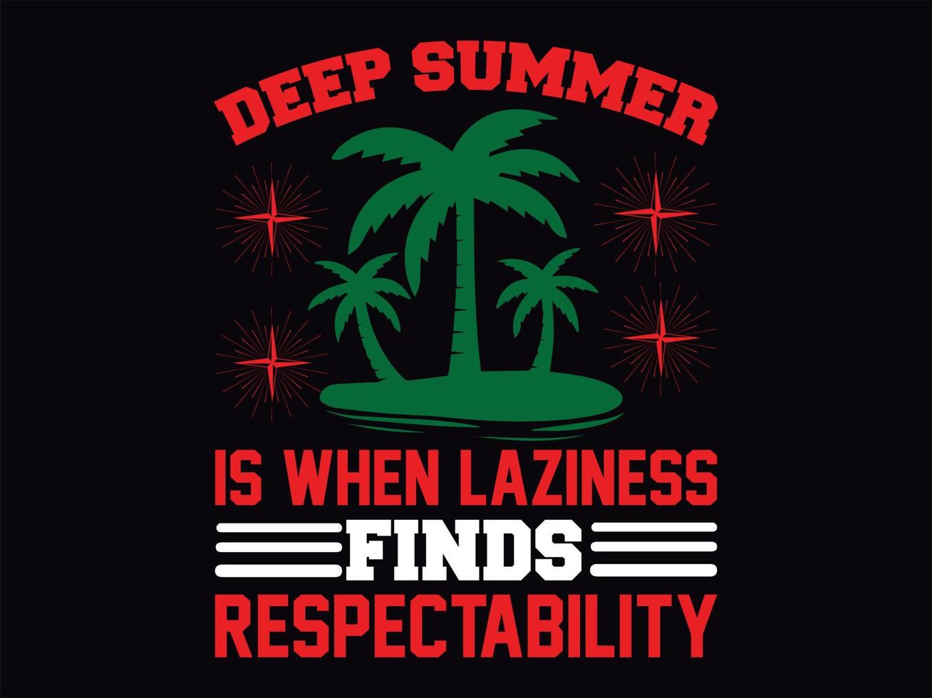 Summer t-shirt design file vector