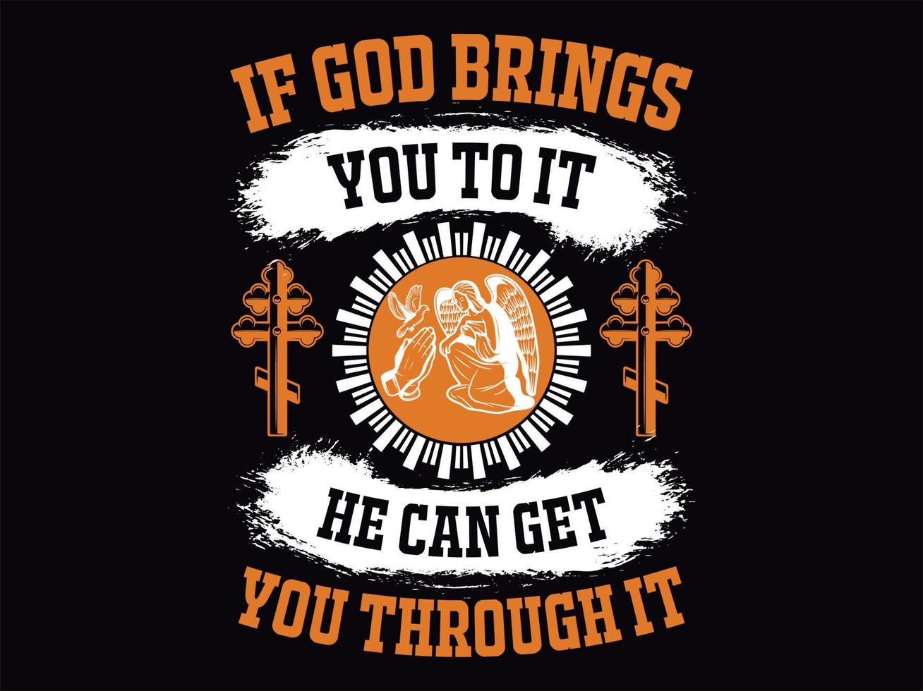 Christian  t-shirt design vector