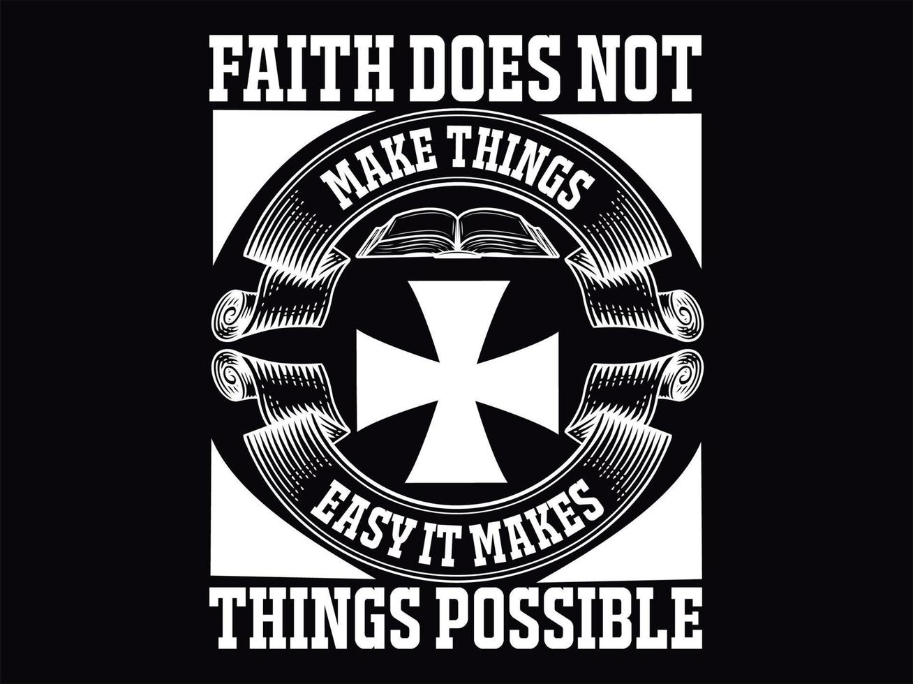 Christian  t-shirt design vector