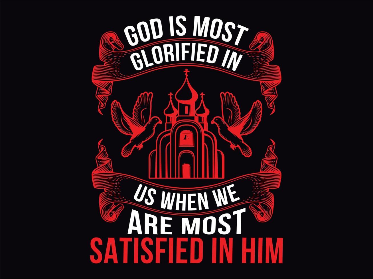 Christian  t-shirt design vector