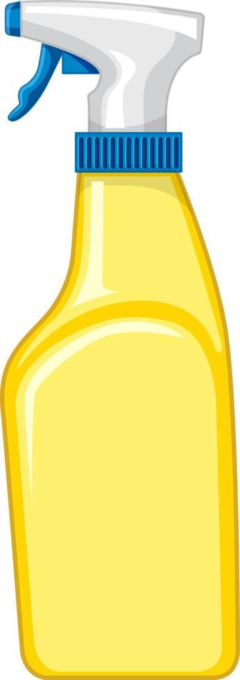 A bottle of cleaning spay on white background vector