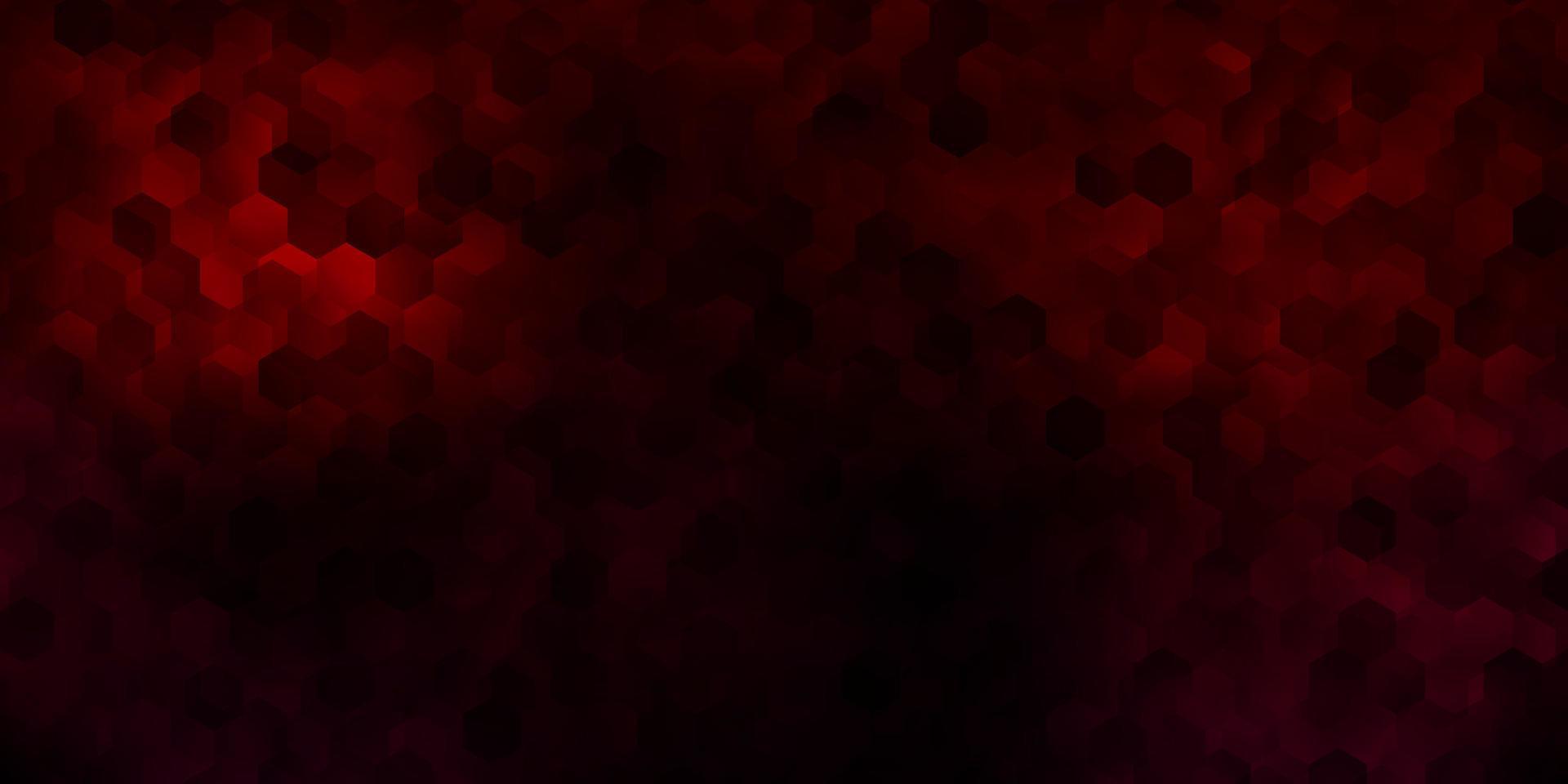 Dark purple vector template in a hexagonal style.