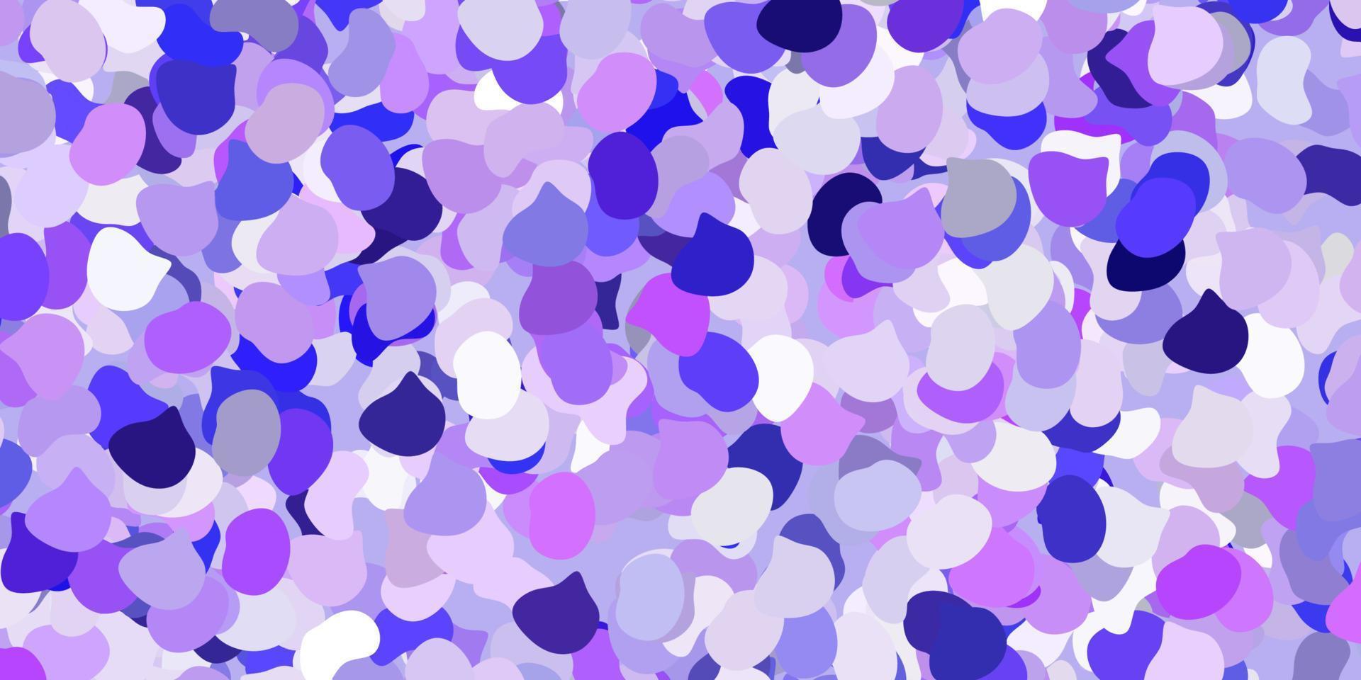Light purple vector template with abstract forms.