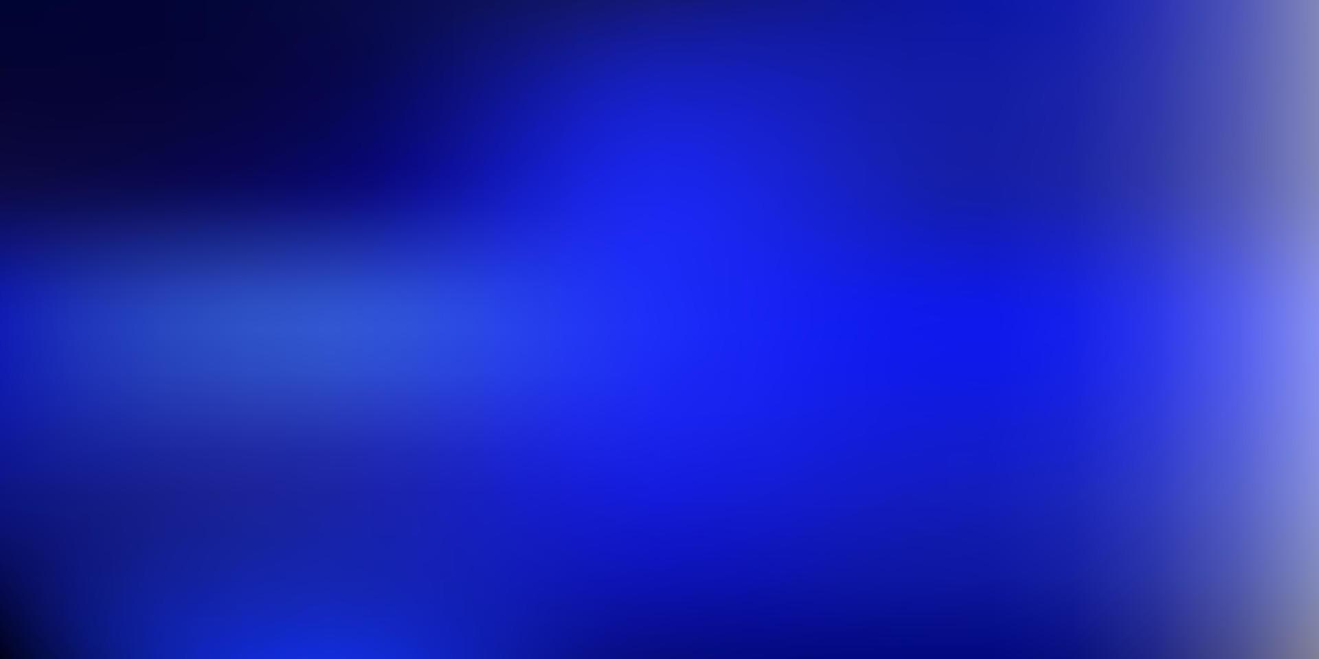 Dark blue vector gradient blur template.