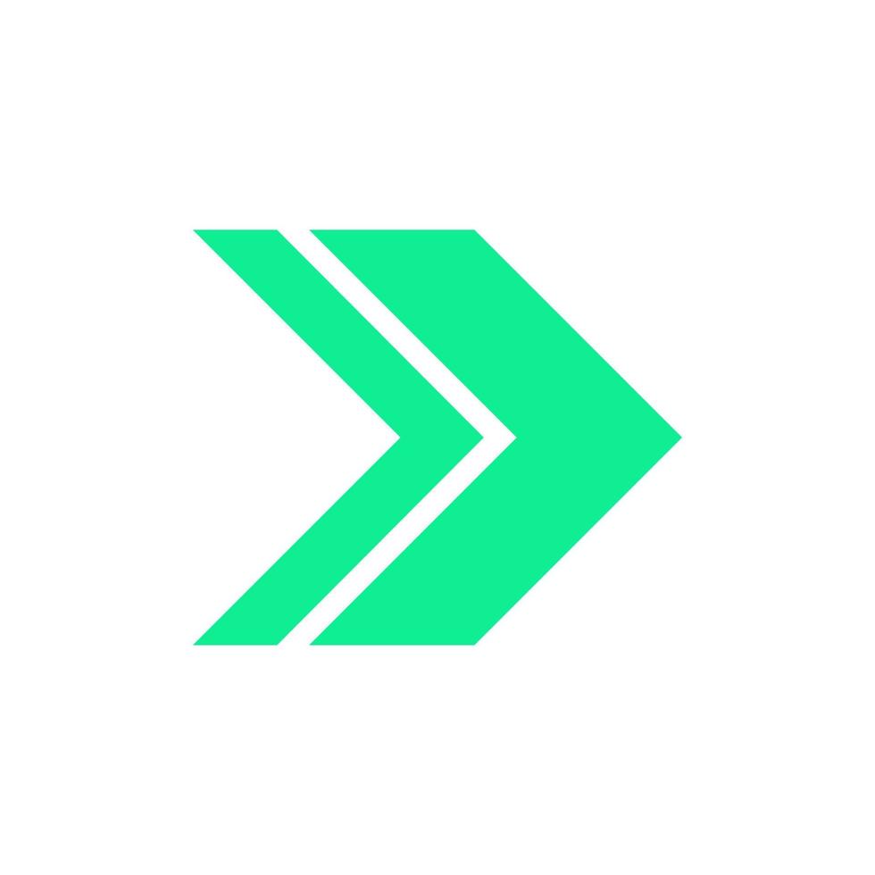 Arrow illustrated on white background vector