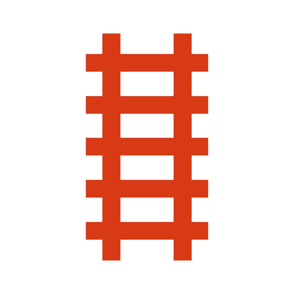 Ladder illustrated on a white background vector