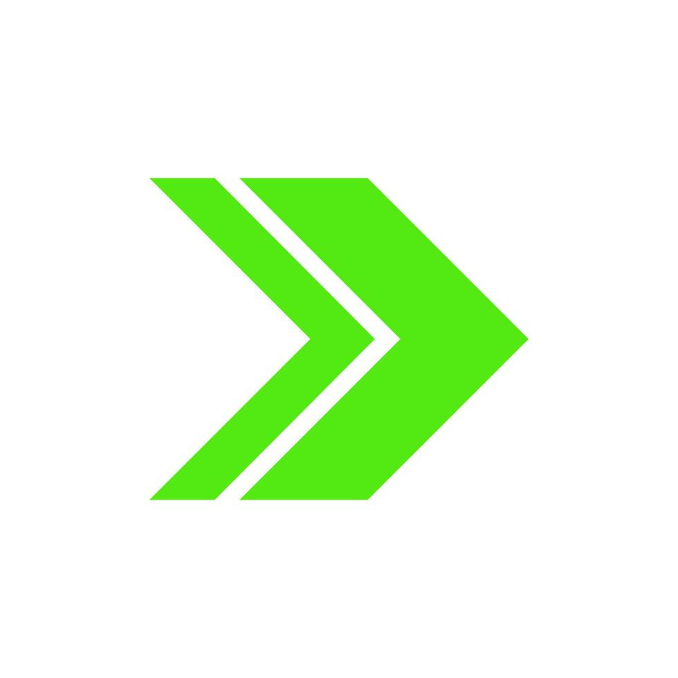 Arrow illustrated on white background vector