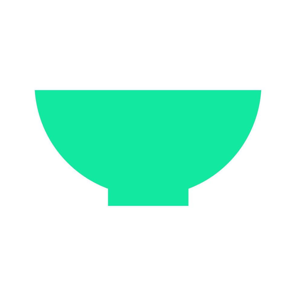 Bowl illustrated on a white background vector