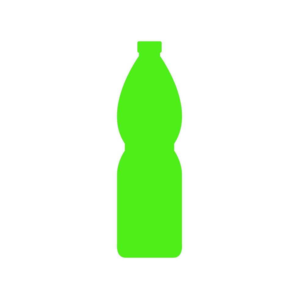 Water bottle illustrated on a white background vector