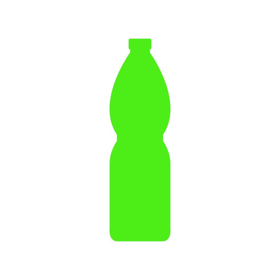 Water bottle illustrated on a white background vector