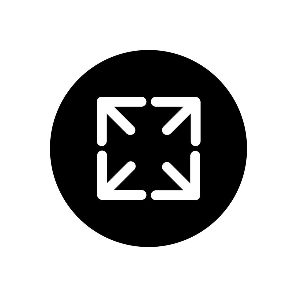 Arrow illustrated on white background vector
