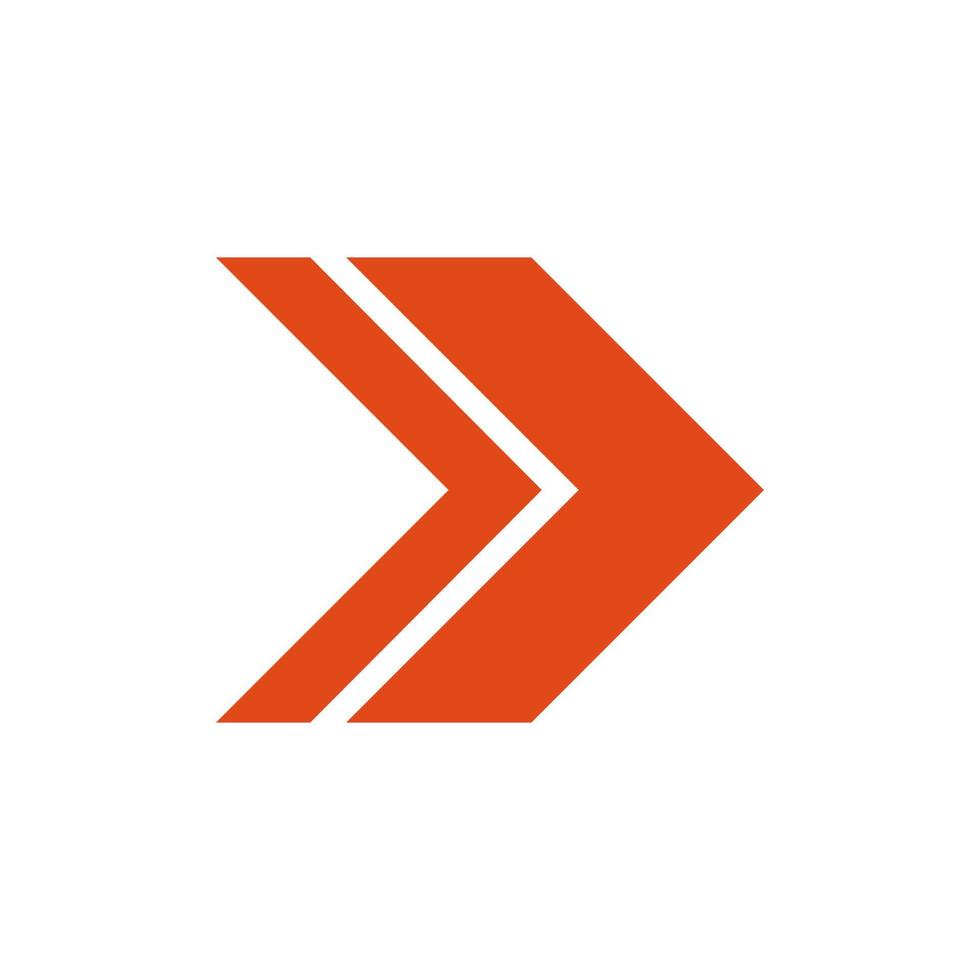 Arrow illustrated on white background vector