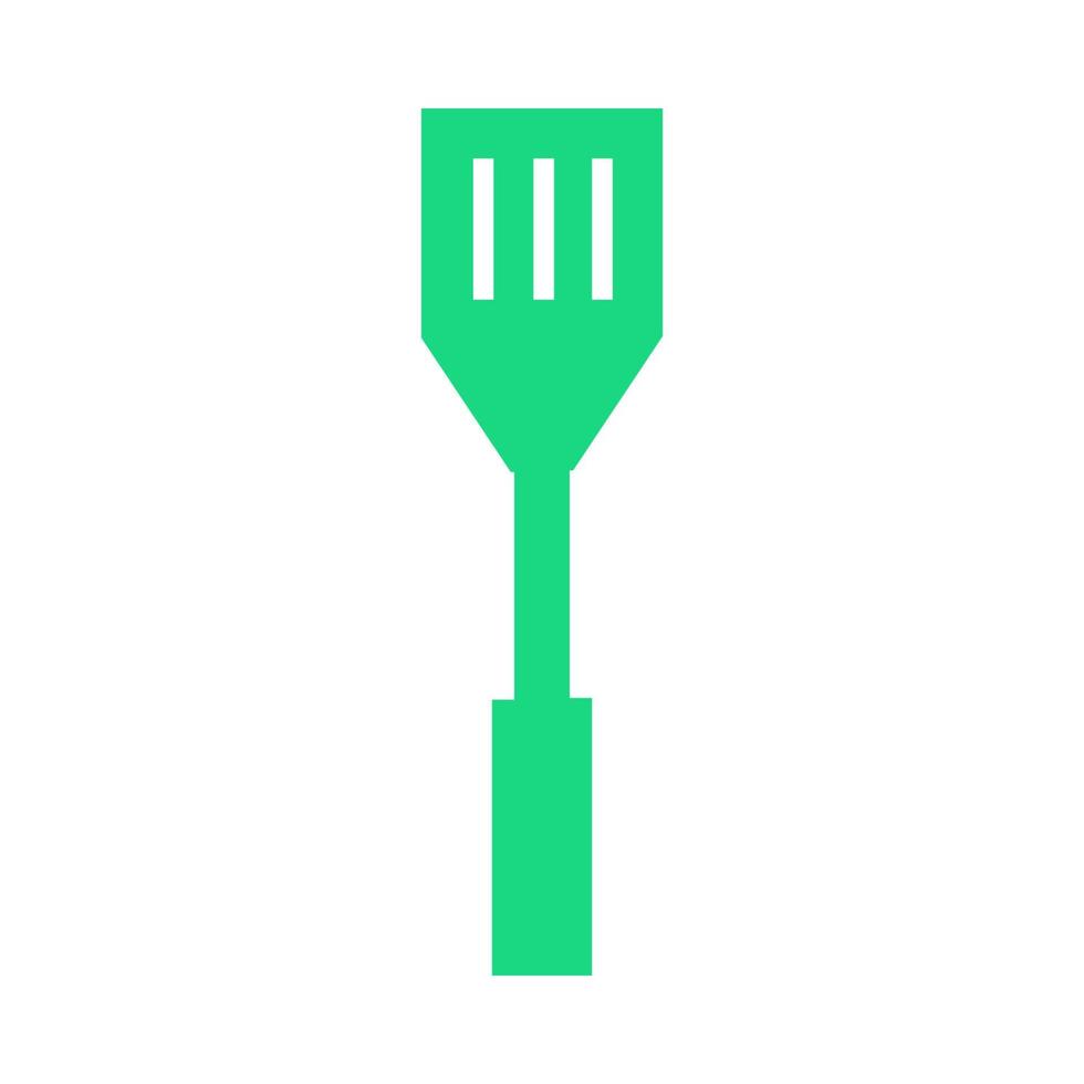 Spatula illustrated on a white background vector