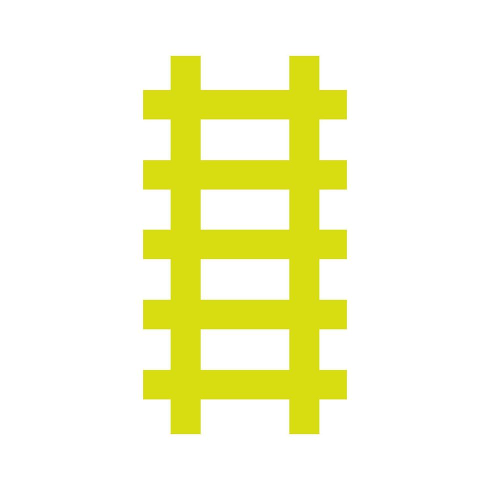 Ladder illustrated on a white background vector