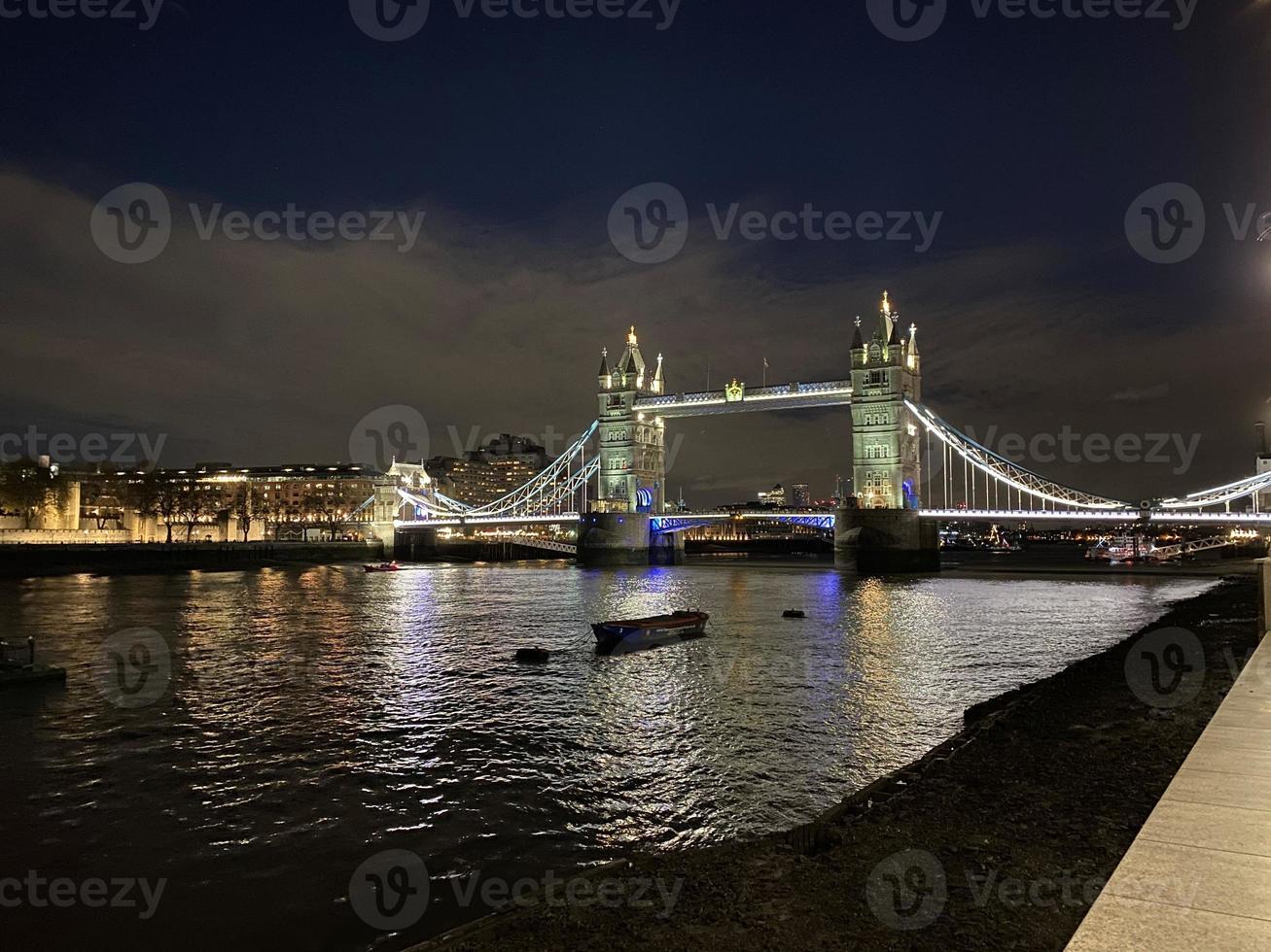 A view of Tower Bridge in London photo