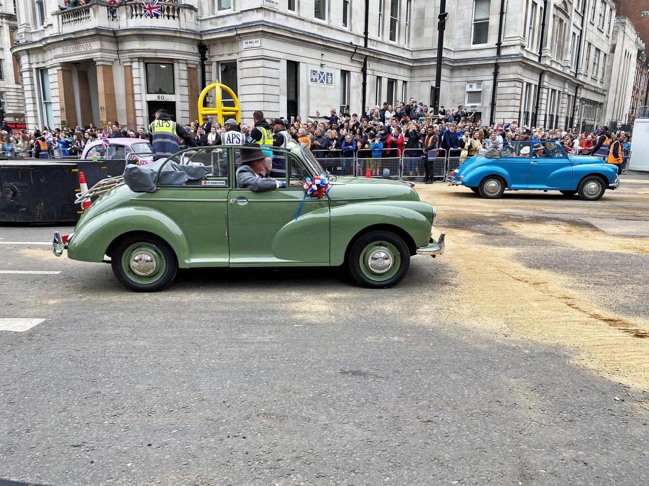 London in the UK in June 2022. A view of the Platinum Jubilee Parade in London photo
