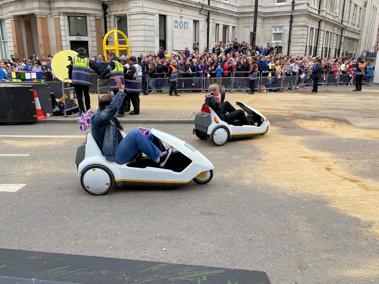 London in the UK in June 2022. A view of the Platinum Jubilee Parade in London photo