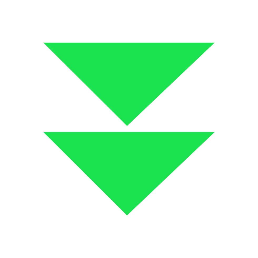 Arrow illustrated on white background vector
