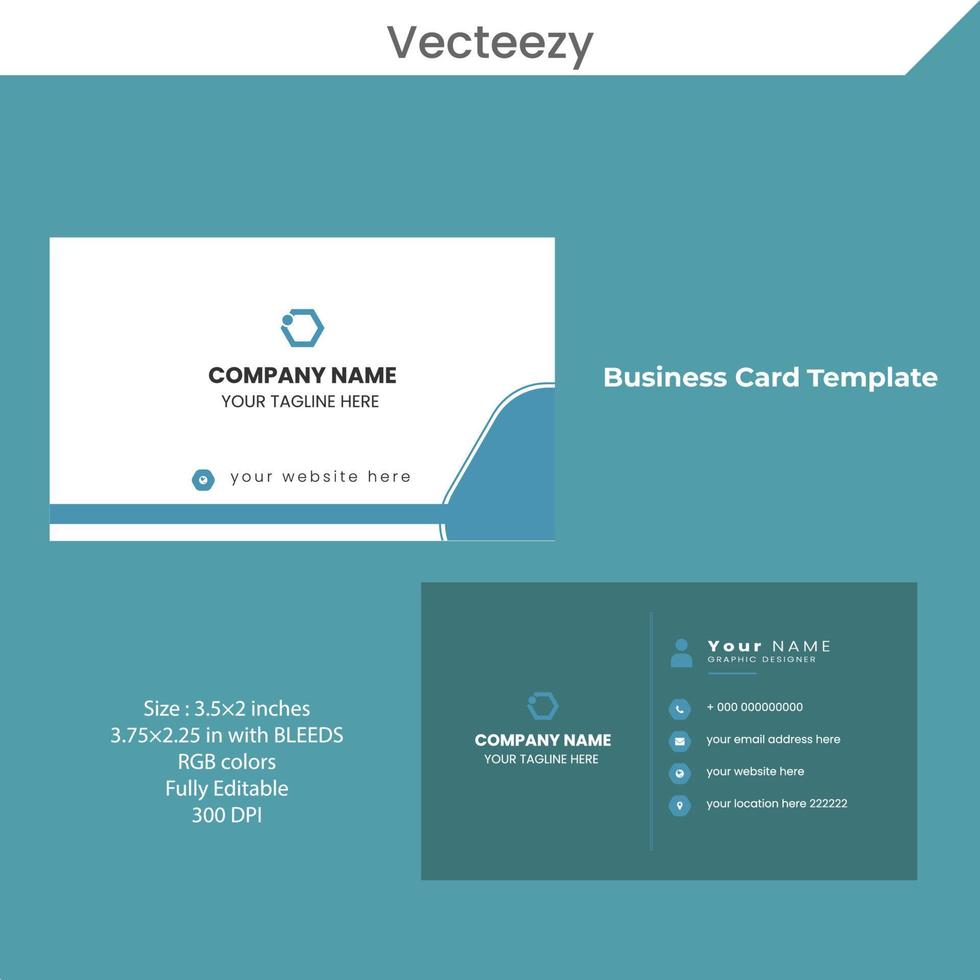 Business Card 12 vector