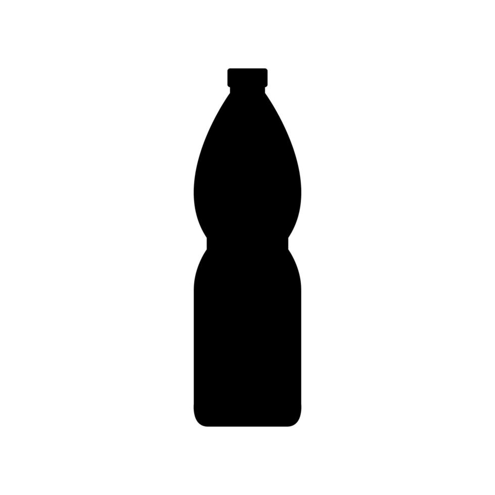 Water bottle illustrated on a white background vector