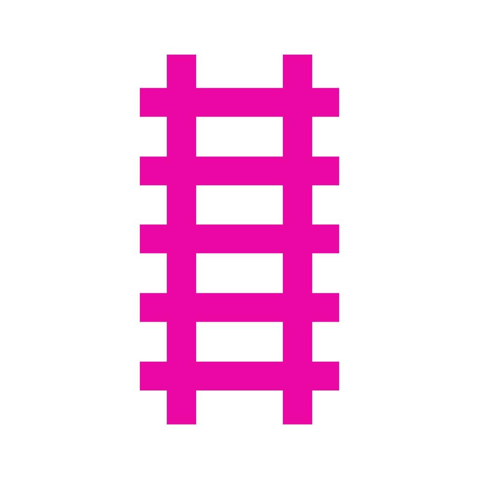 Ladder illustrated on a white background vector