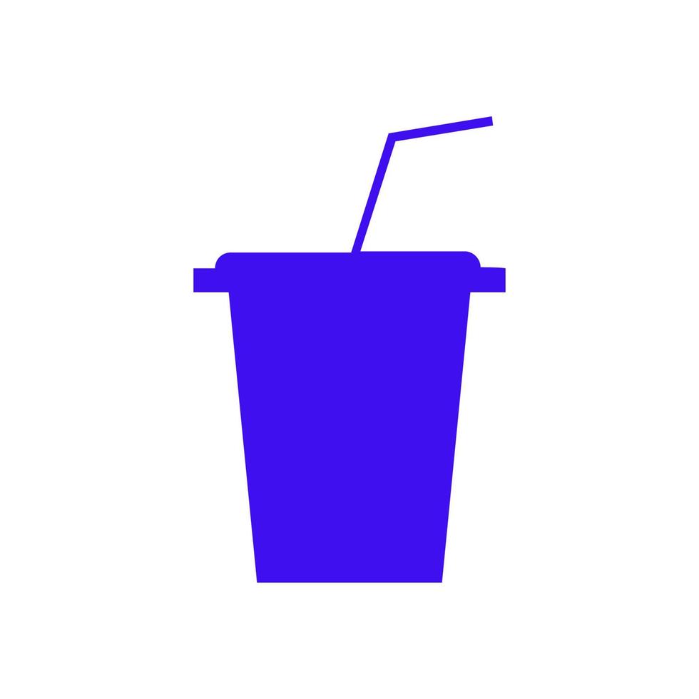 bebida ilustrada sobre un fondo blanco vector