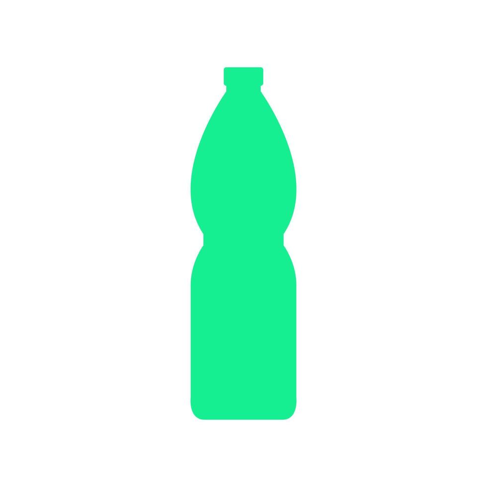 Water bottle illustrated on a white background vector