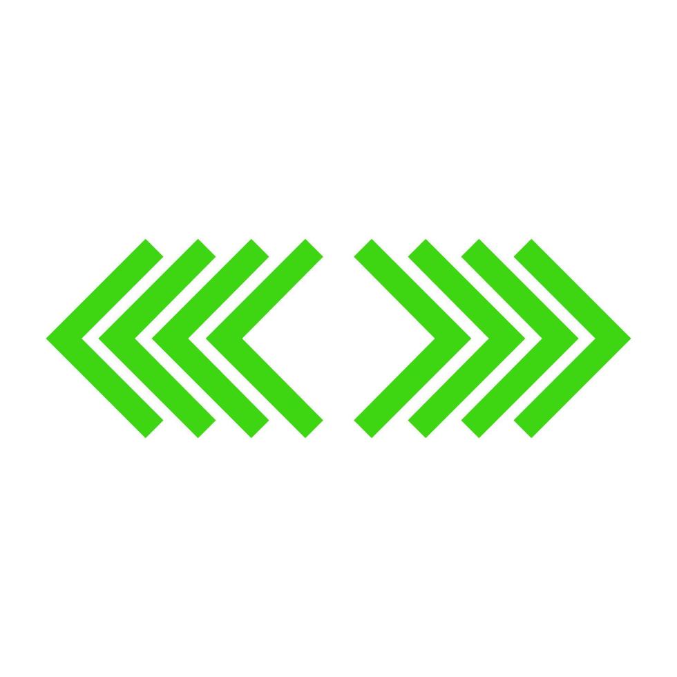 Arrow illustrated on white background vector