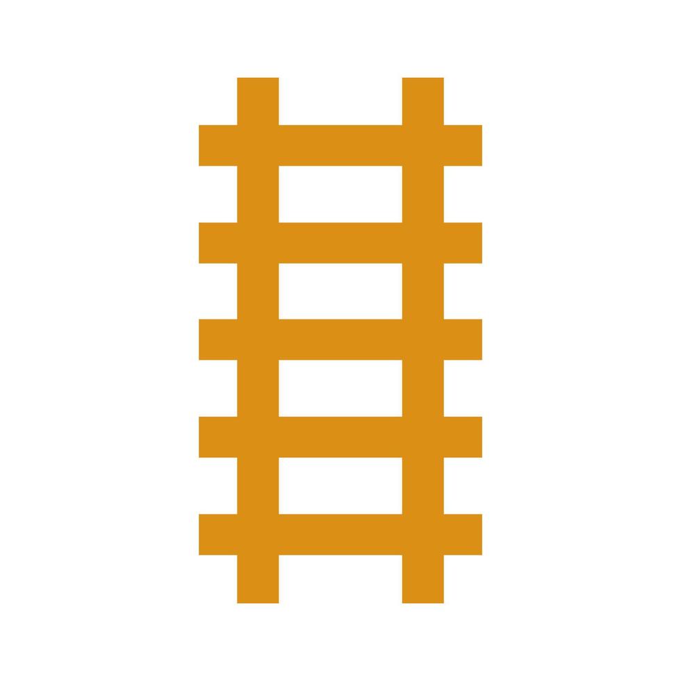 Ladder illustrated on a white background vector