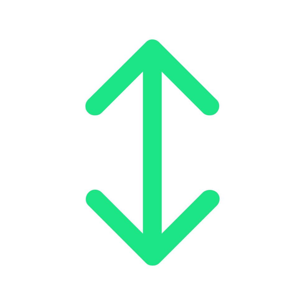 Arrow illustrated on white background vector