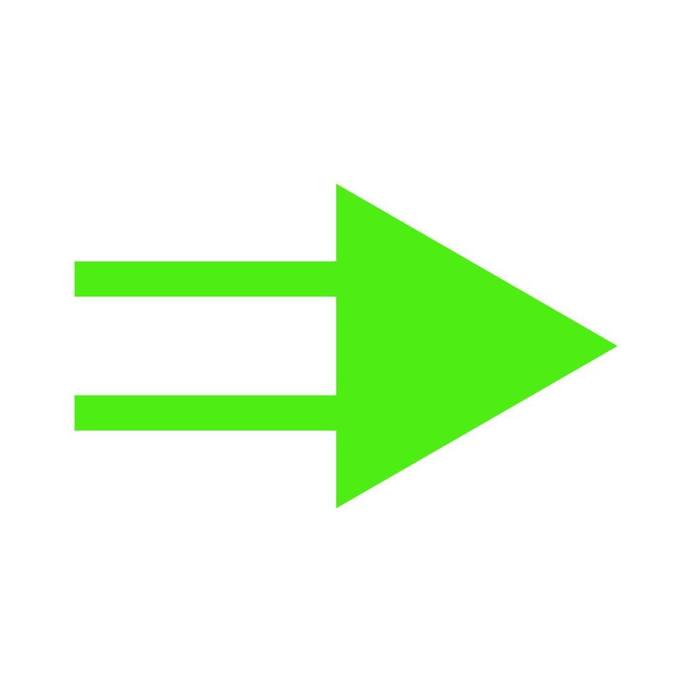 Arrow illustrated on white background vector