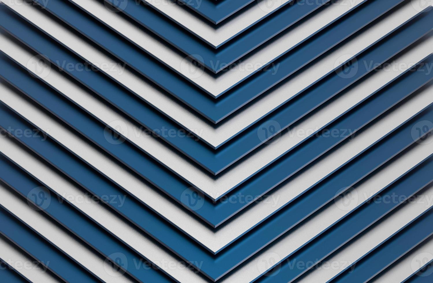The abstract colorful metal pattern background. 3D illustration. photo