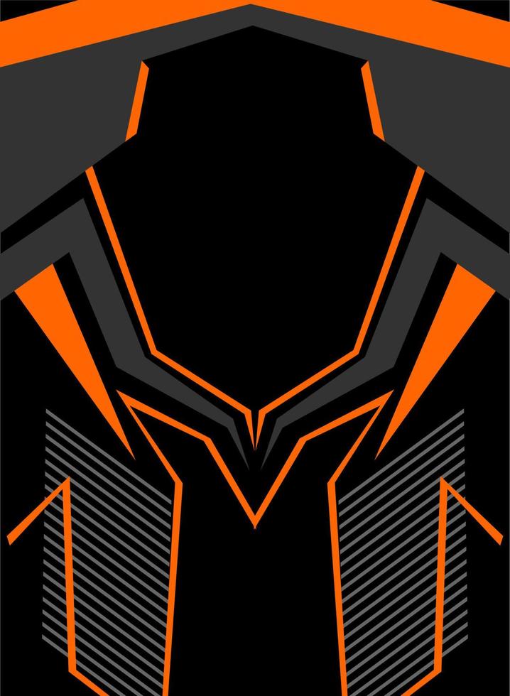 ilustración de diseño de fondo para la tela de jersey de impresión por sublimación uniforme del equipo deportivo vector