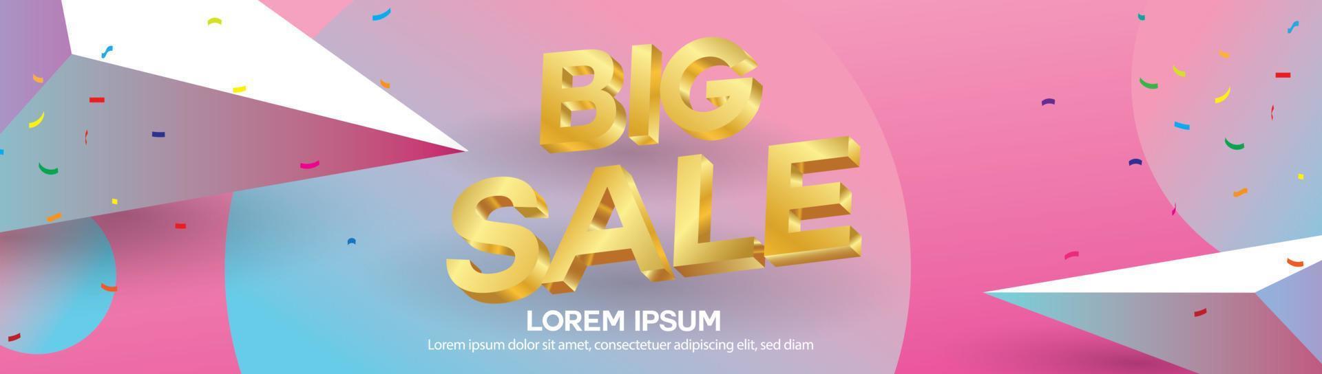 Super Sale poster, banner. Big sale, clearance. Vector illustration