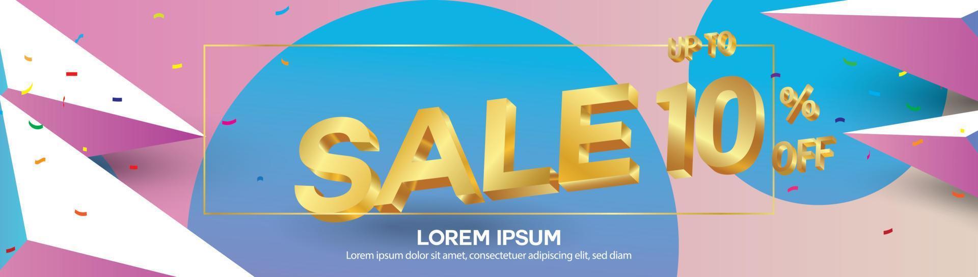 Super Sale poster, banner. Big sale, clearance. Vector illustration