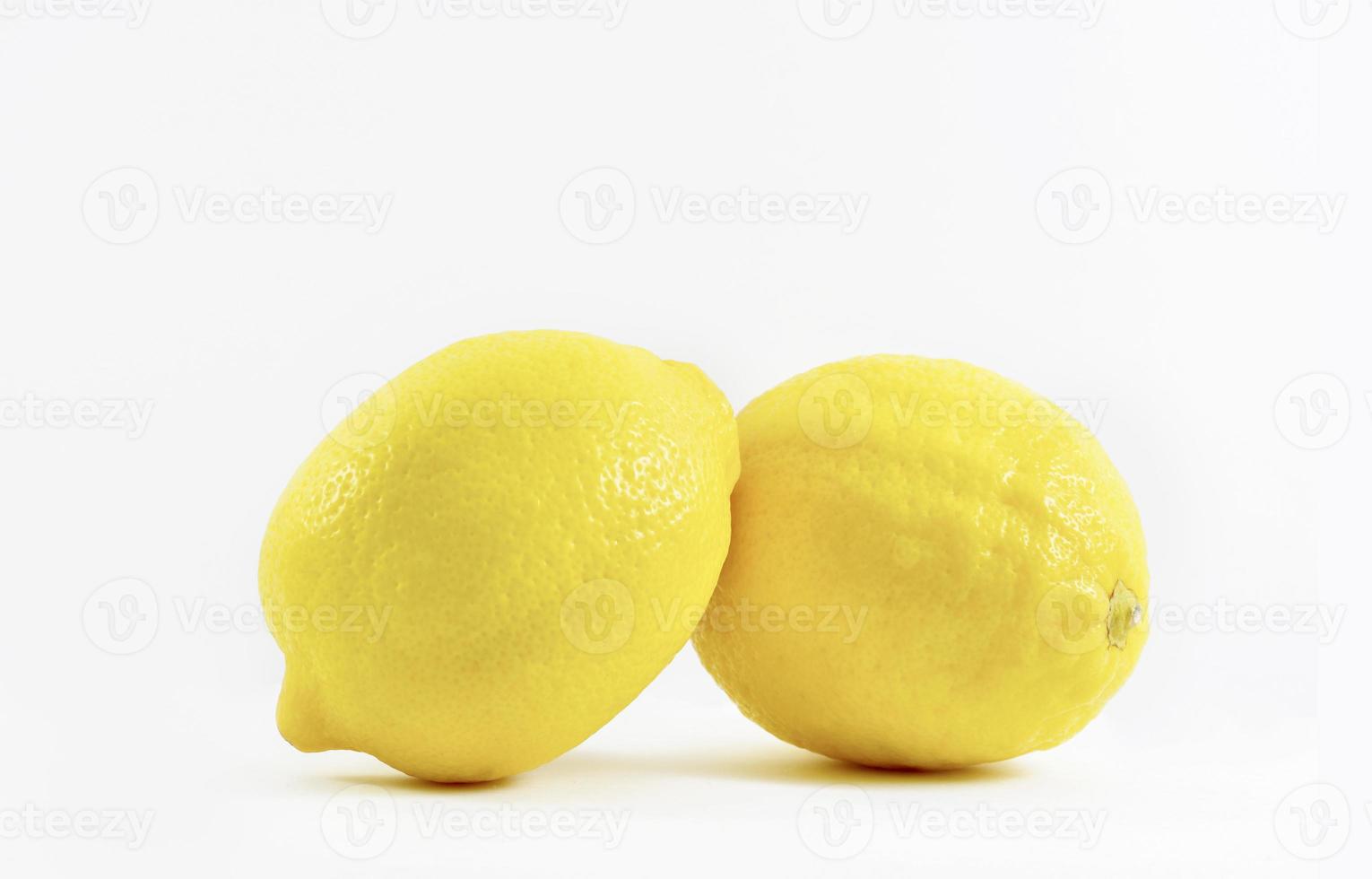lemon slice isolated on a white background with clipping path. photo