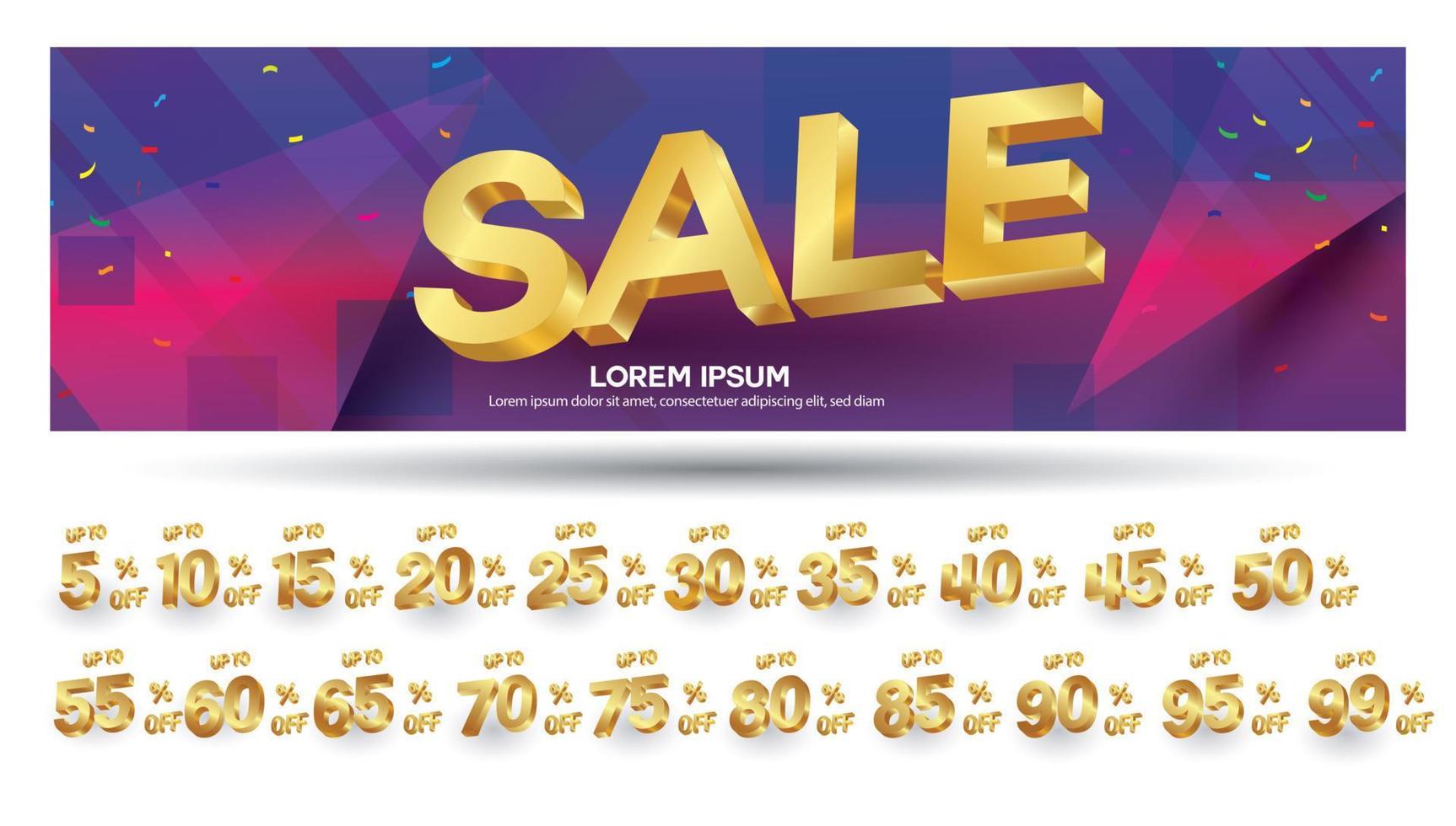 Super Sale poster, banner. Big sale, clearance. Vector illustration