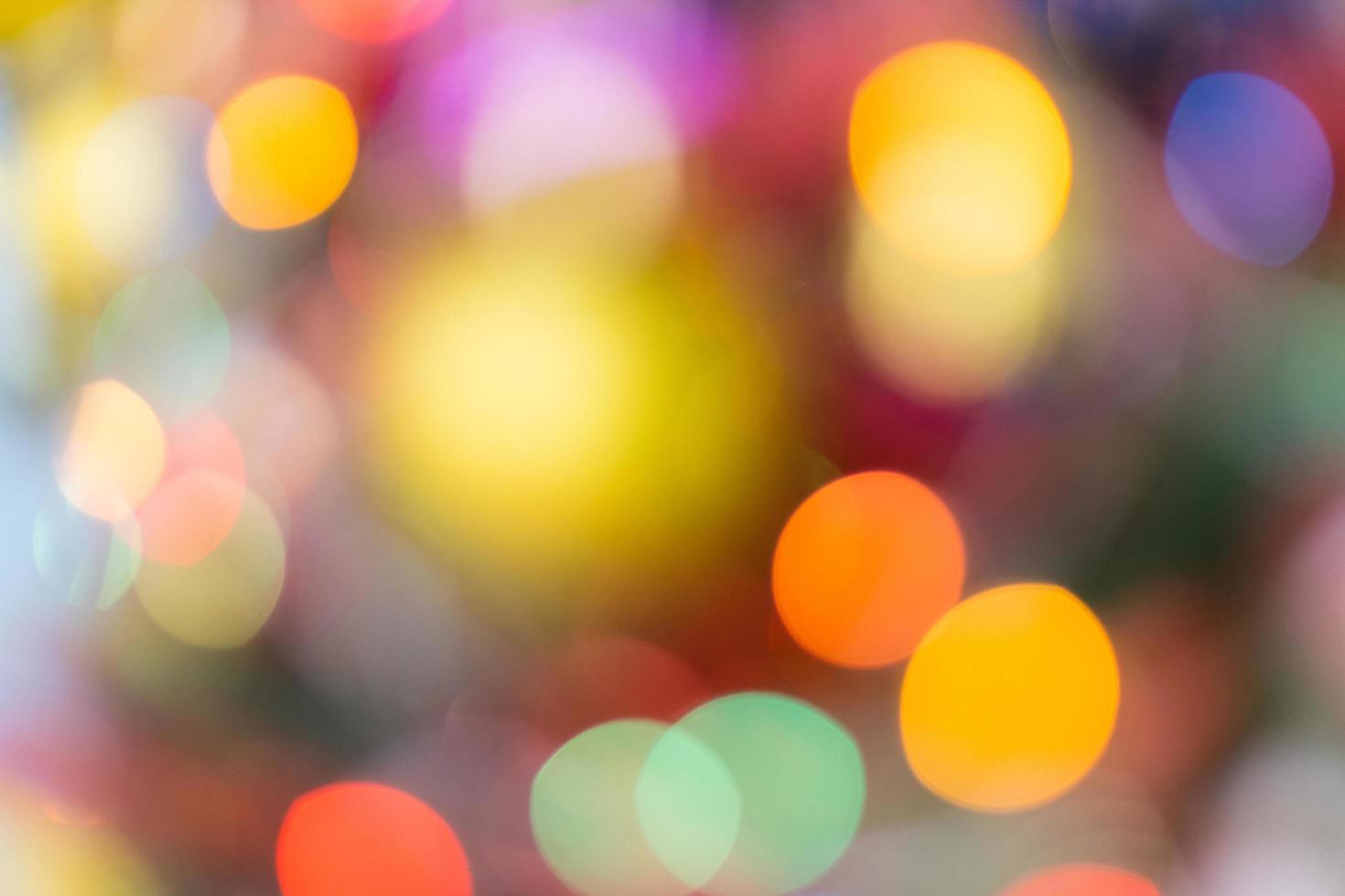 Blur - abstract bokeh circle string lights for background wallpaper photo